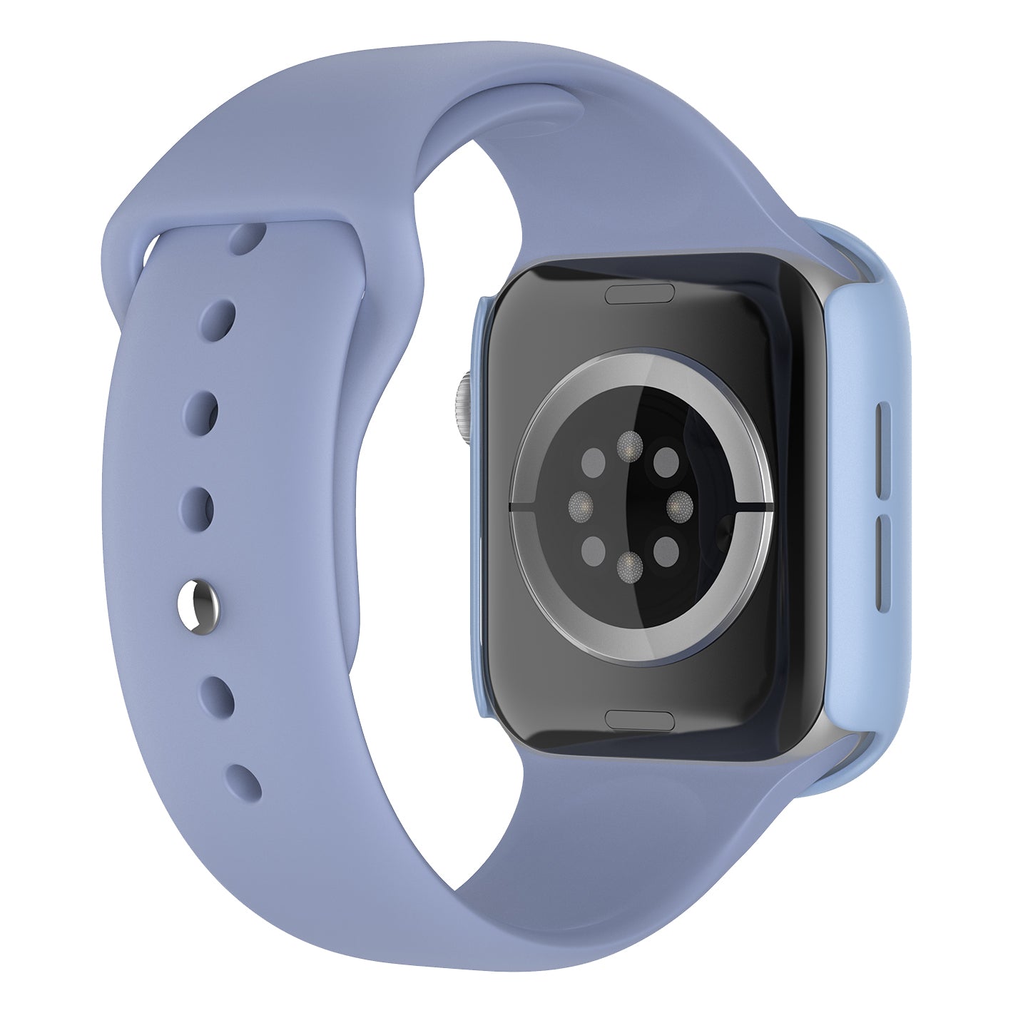 Solid Color Silicone Detachable Watch Band + Watch Case Replacement for Apple Watch 3 2 1 42mm Size S Solid Color Silicone Detachable Watch Band + Watch Case Replacement for Apple Watch 3 2 1 42mm Size S
